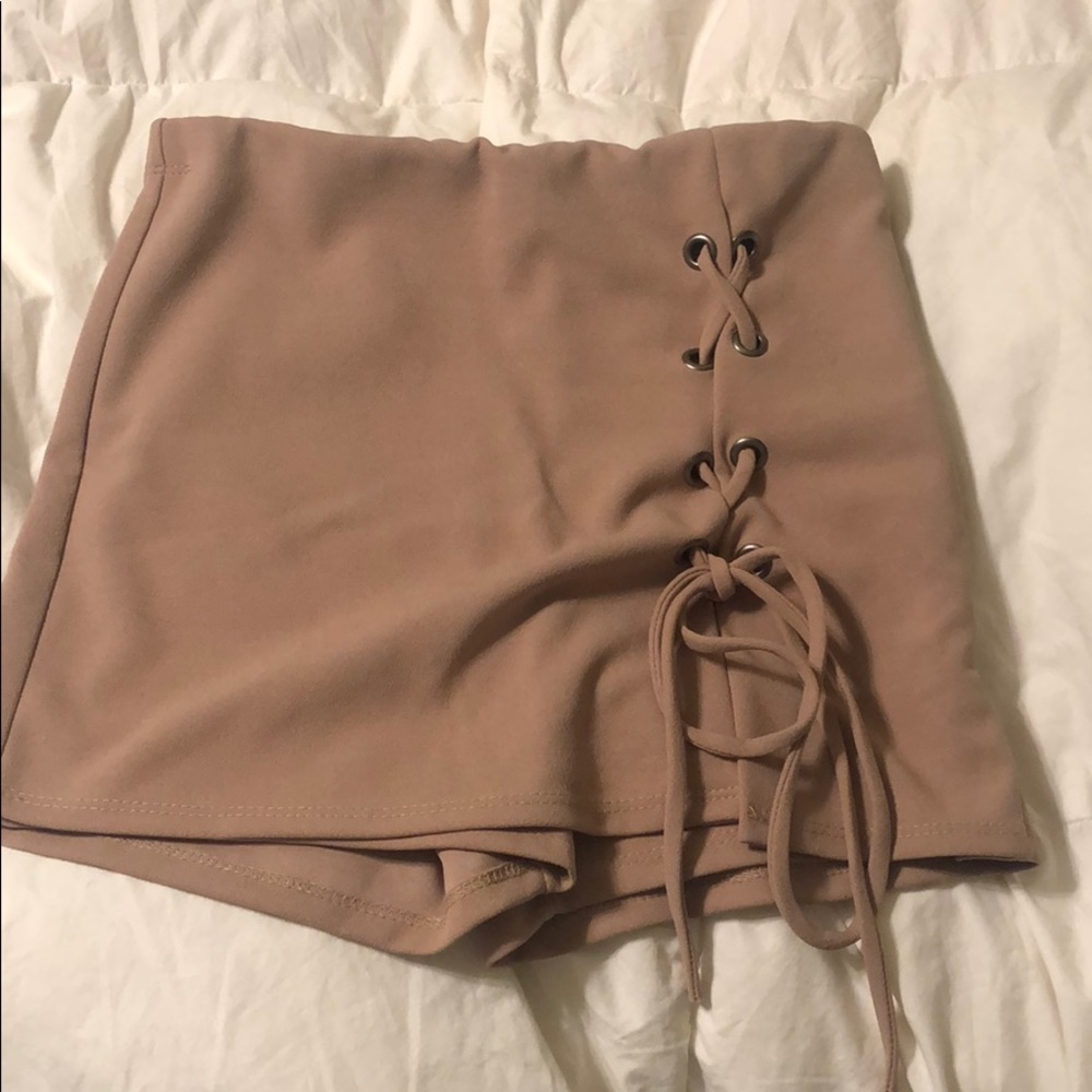 Side Tie Skort